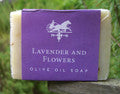 Lavender and Flowers Olive Oil Soap